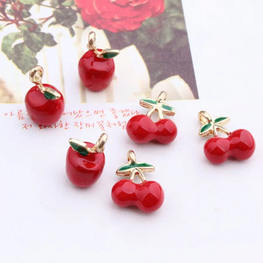 50 шт. подвеска в виде фруктов|red apple|apple pendantcharm fruit |