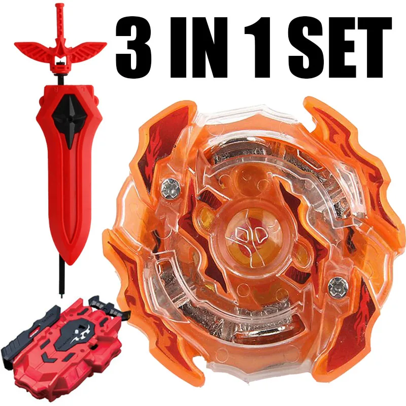 

B-X TOUPIE BURST BEYBLADE Spinning Top Limited Edition Rising Ragnaruk / Roktavor STARTER B-36 W/ NEW Sword LR Launcher