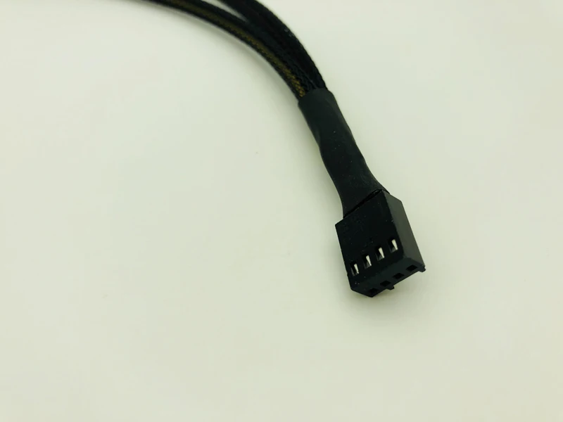 30 см компьютер PC кабель вентилятора 4Pin женский y сплиттер для двойной 3/4 Pin Мужской