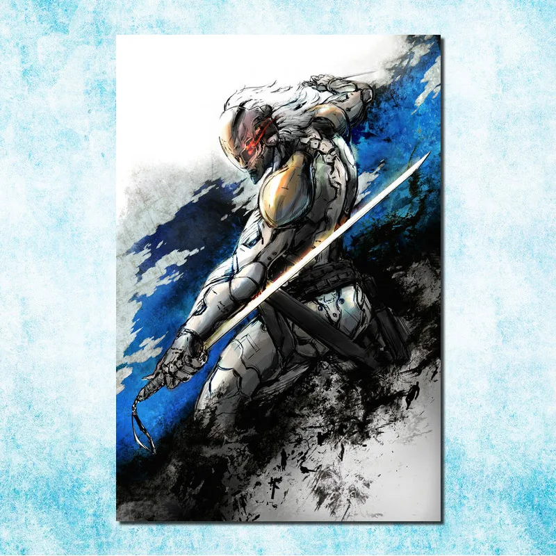 Metal Gear Solid V фантомная боль Искусство Шелковый Холст печати плакатов 13x20 24x36 дюймов