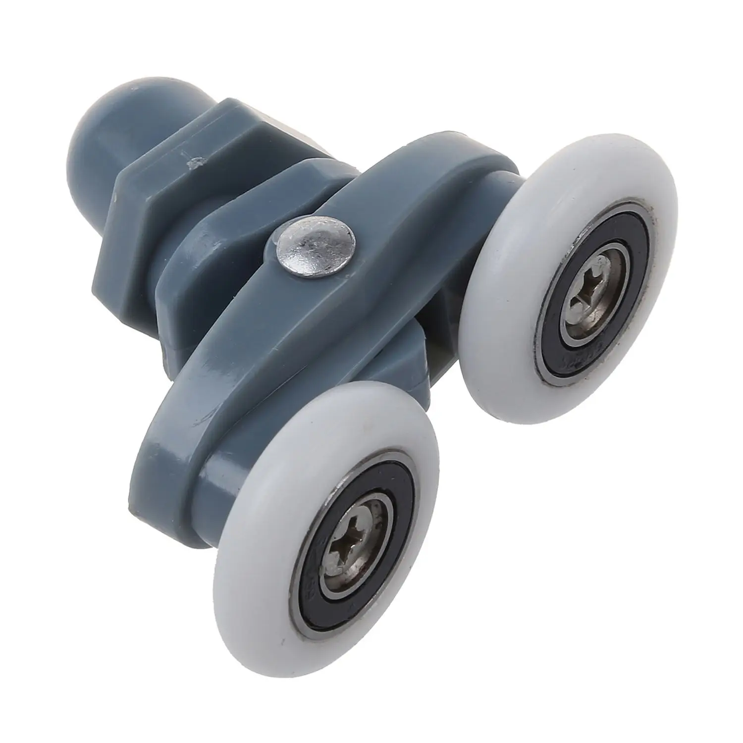 Высокое качество 4x Двойной нижний верхний душевой двери ролики колеса бегунок