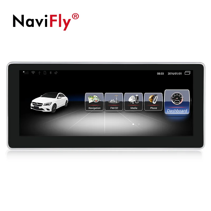 Navifly 10 25 дюймов full touch 3G RAM 32G ROM Android 7 1 4G LTE автомобильное радио RDS медиаплеер для Benz B