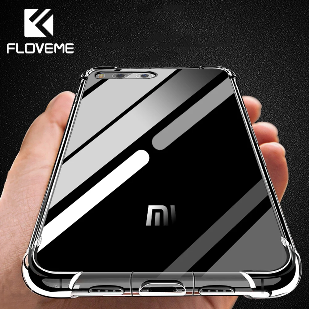 Чехол для телефона FLOVEME Xiaomi Redmi Note 5 4X Plus прозрачный мягкий чехол из ТПУ Mi 8 Mi8 SE A1 Mix 2
