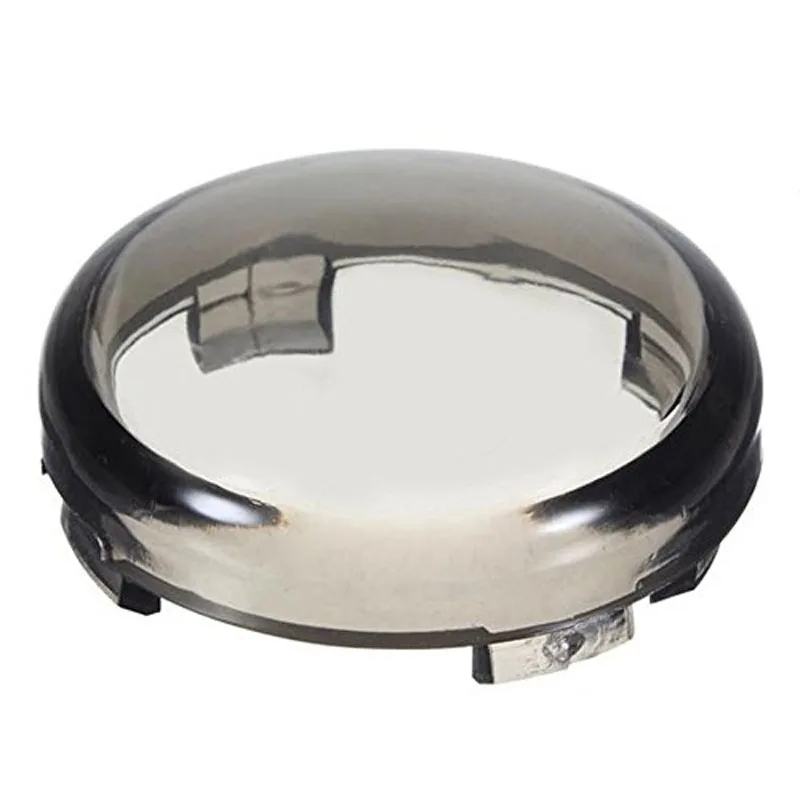 

2 PCS Smoked Turn Signal Lens Covers Lenses for Harley-Davidson Touring Sportster XL 883 1986-2015