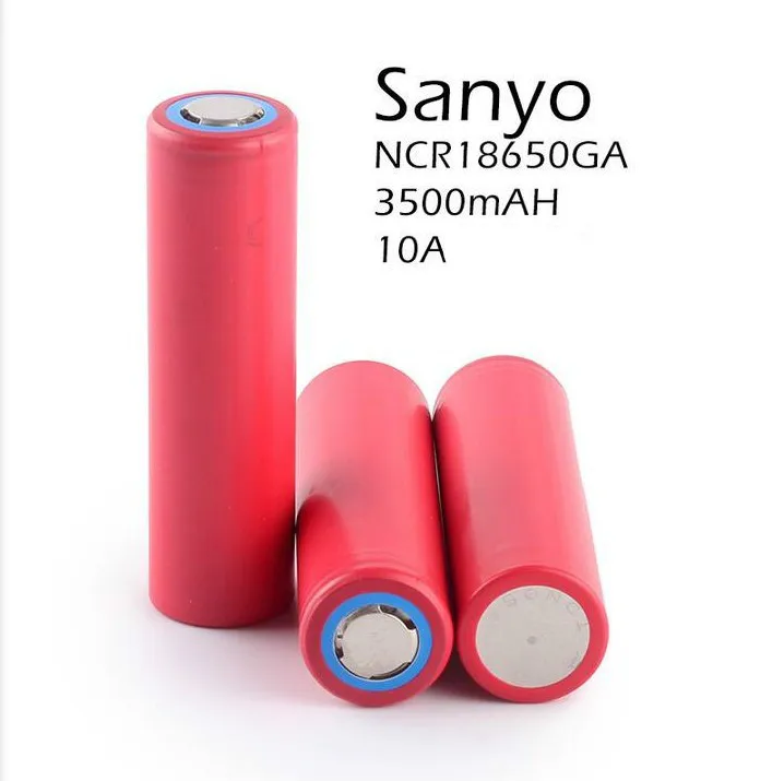 Фонарик 18650V аккумулятор 3500mah NCR 18650ga 10A батареи|Портативные осветительные приборы|