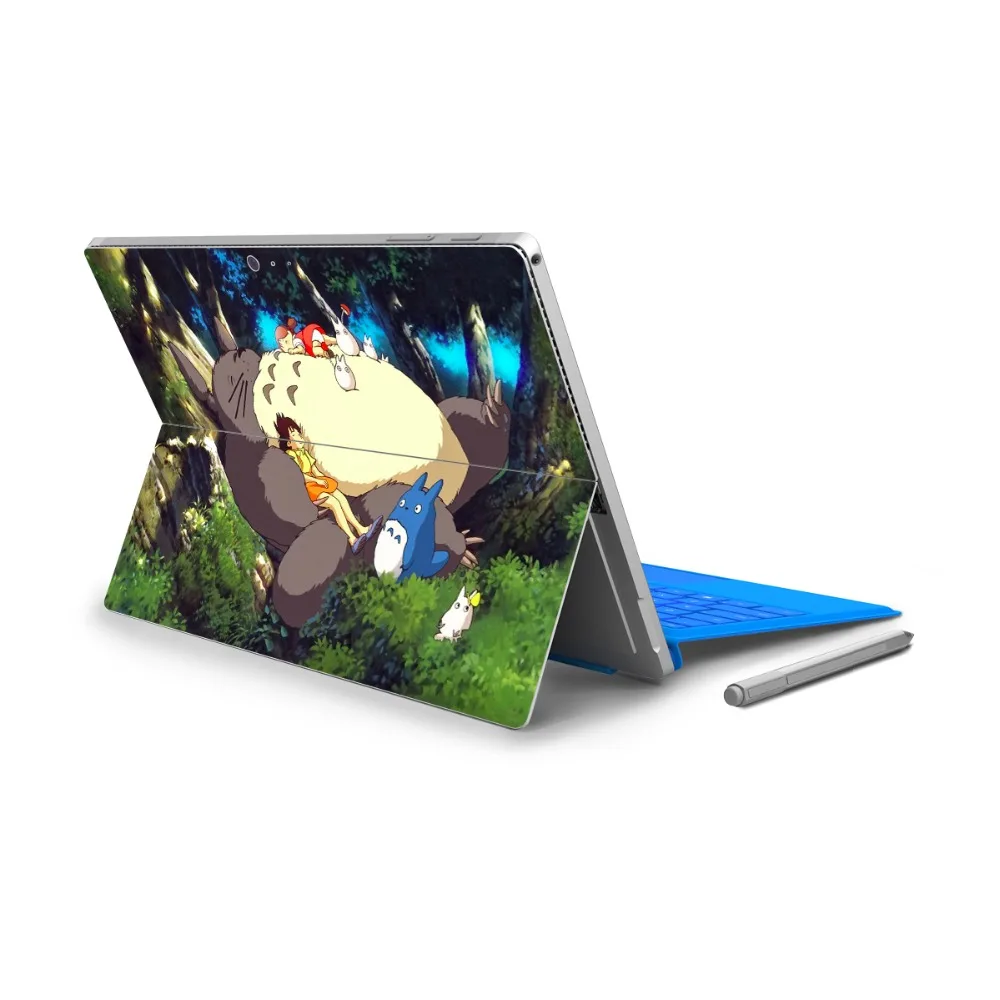 Gooyiyo-для адаптер объектива для камер Micro Surface Pro 4 5 виниловая задняя большая наклейка планшет Нетбуки ультрабук стикер мультяшка картина из кожи с логотипом крой