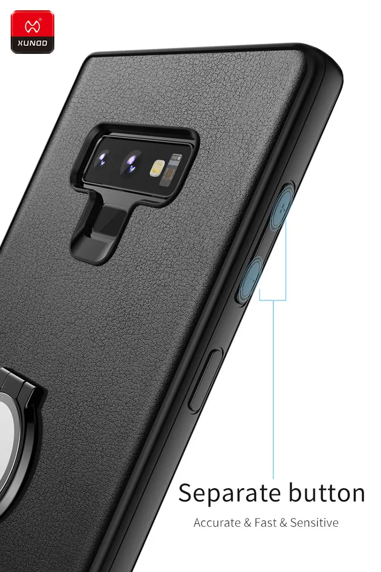 Роскошный противоударный чехол для samsung Galaxy S7 Edge Note 8 9 S9 S8 Plus, кожаный защитный чехол для телефона, магнитный автомобильный держатель