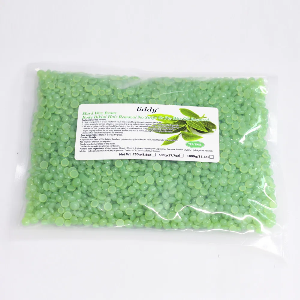 Безболезненный крем для удаления волос восковые зерна 250 г без ленты депиляции с