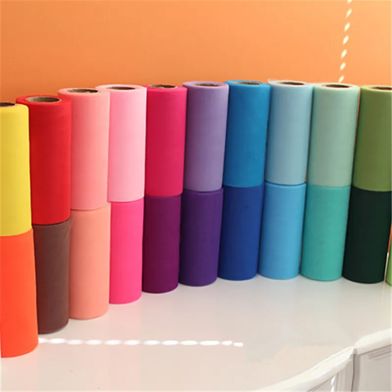 Рулон органзы с марлевым элементом 15 см * 22 м 5zSH75|tulle rolls|tissu tulletull tutu roll |