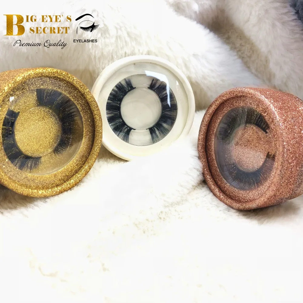 На заказ круглый чехол 30 шт полосы ресницы Чехлы положить логотип роскошные