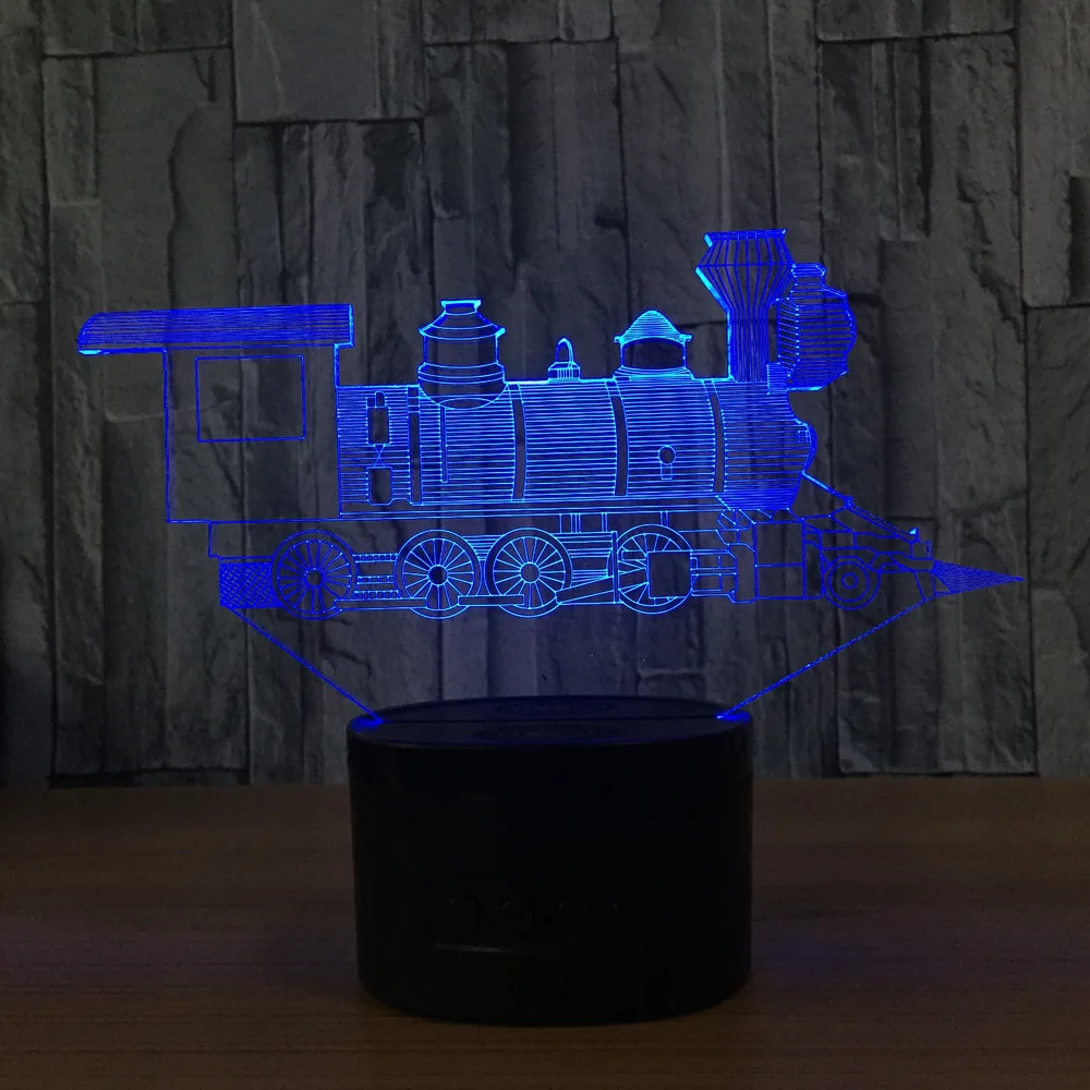 СВЕТОДИОДНЫЙ 3d светильник Luminaria De Mesa для украшения спальни ночник рождественский