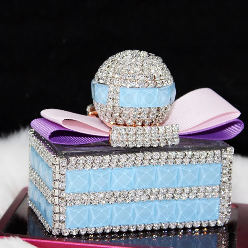 Кристальный автомобильный орнамент горный хрусталь алмаз освежитель воздуха