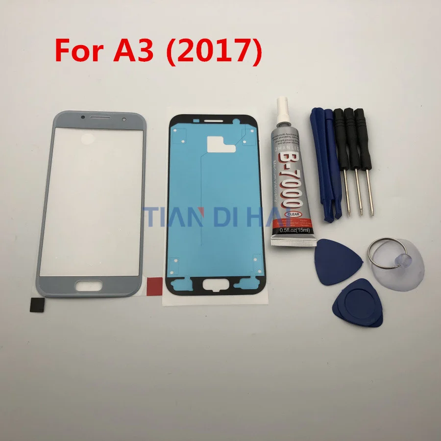 Передняя панель для Samsung Galaxy A3 a320 A320F сенсорный экран ЖК-дисплей стекло TP замена крышки+ наклейка B-7000 инструмент для склеивания