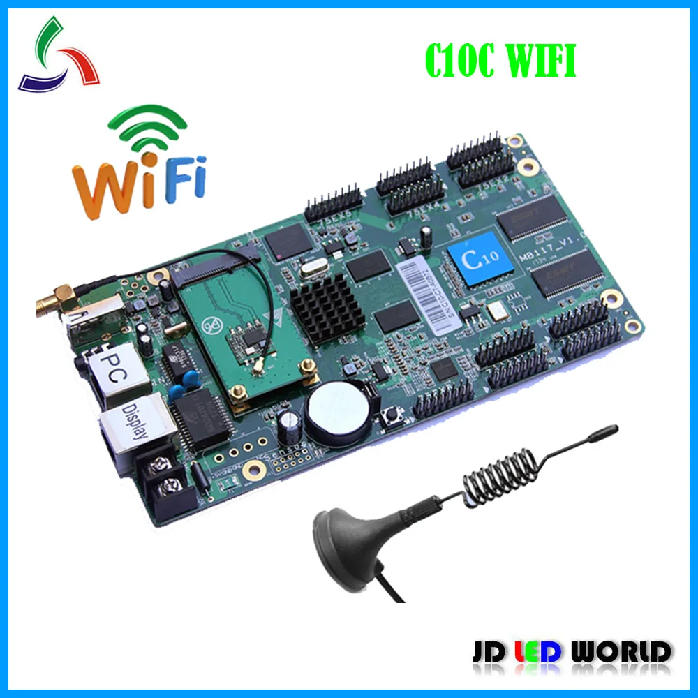C10C HD Wifi асинхронный полноцветный светодиодный контроллер видеодисплея для