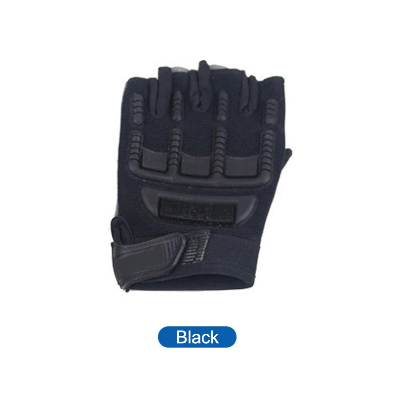 Детские тактические перчатки на полпальца Нескользящие для спорта открытом