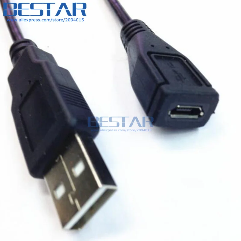 Кабель-Удлинитель USB 2 0 A папа-микро B мама Micro-USB MF 25 см м | Электроника