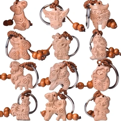 Брелок для ключей с резьбой по дереву | Дом и сад