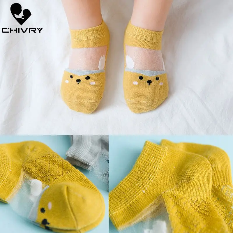 5 пар/лот носки для малышей летние тонкие сетчатые новорожденных девочек
