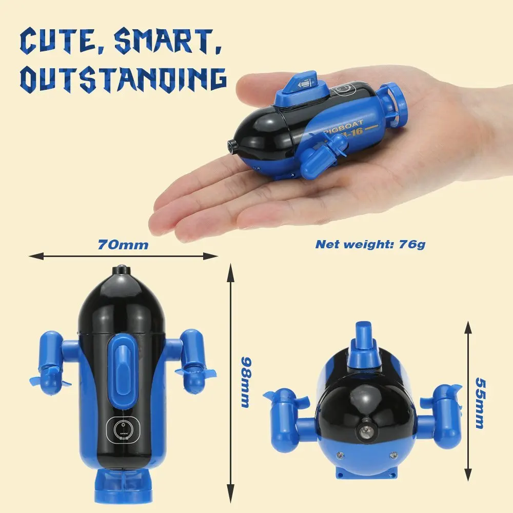 HappyCow U 16 777 219 40 МГц радиоуправляемая субмарина RC светильник кой для детей подарок
