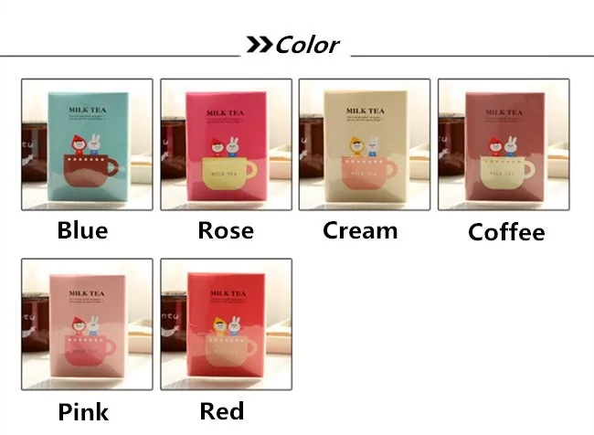 Мини милый блокнот для молочного чая Дневники Блокнот zakka kawaii корейский caderno escolar Канцтовары офисный школьный принадлежности 6412
