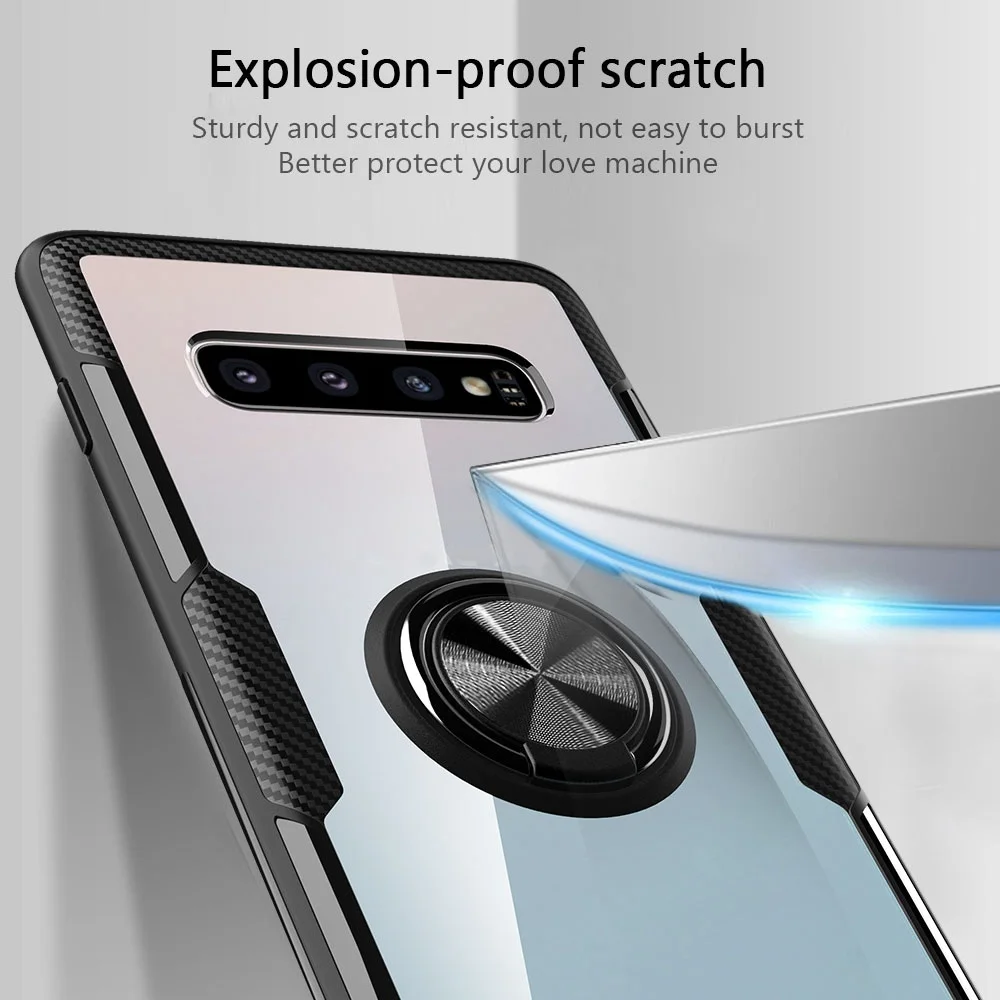 Защитный чехол KISSCASE для Samsung Galaxy S10 S9 Plus S10e стеклянный Note 8 Capinhas Coque |