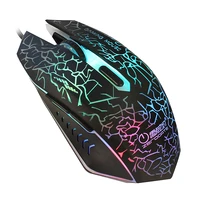 2000dpi gaming mouse usb wired optical mouse 6 button luminous gamer computer mice for desktop laptop drop shipping