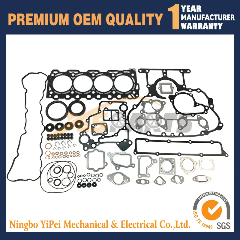Капитальный Ремонтный комплект для Kubota V3307 V3307T M6040 трактора Bobcat S630 T650 S65 мини