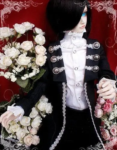 [Wamami] 510# черный костюм Дианы Принс/наряд 1/3 SD DZ BJD мальчик Dollfie
