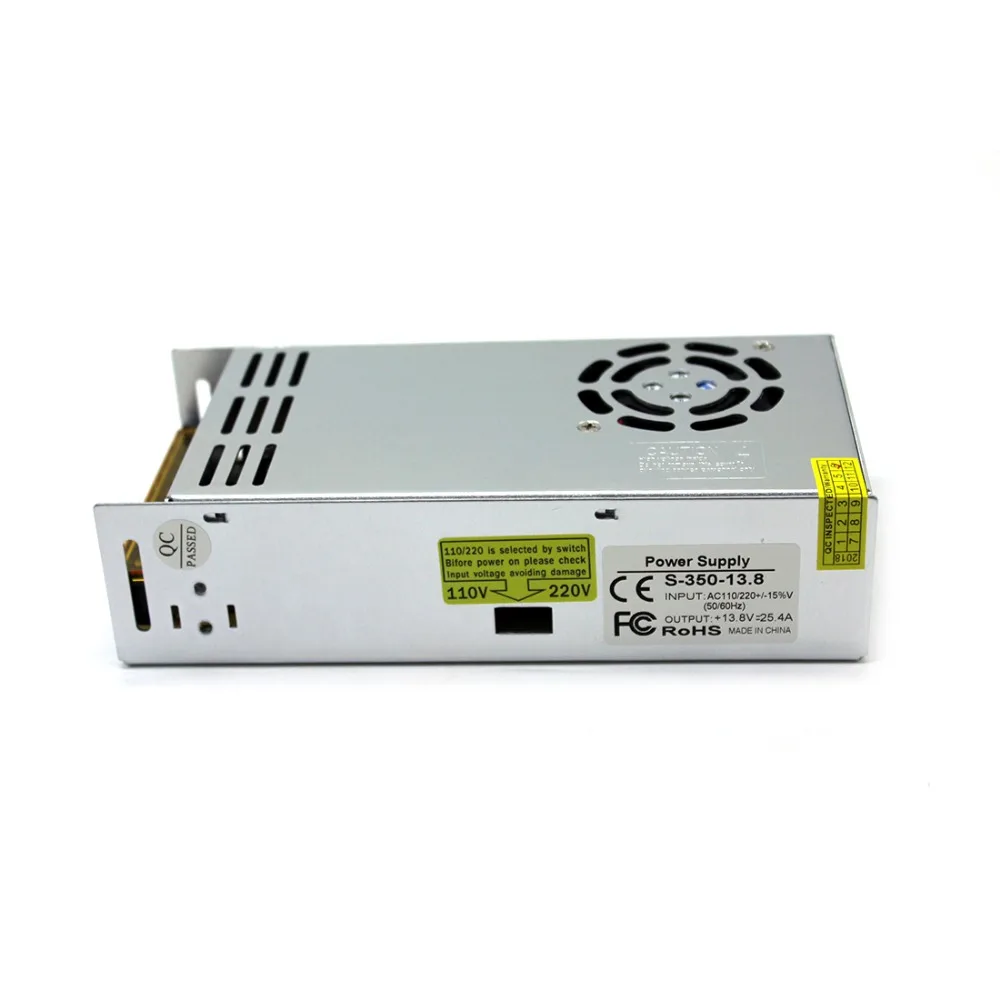 Лучшая цена dc13.8V 25.4A 350W Драйвер импульсного источника питания для Светодиодный