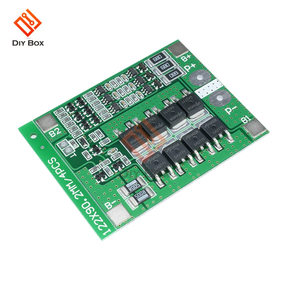 3S 25A 18650 Защитная плата для литиевой батареи BMS PCM с блоком баланса модуль защиты от короткого замыкания