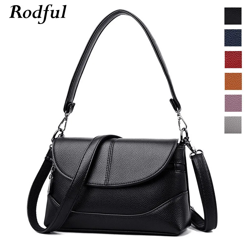 Сумка мессенджер женская маленькая кожаный саквояж на плечо мягкая миниатюрная