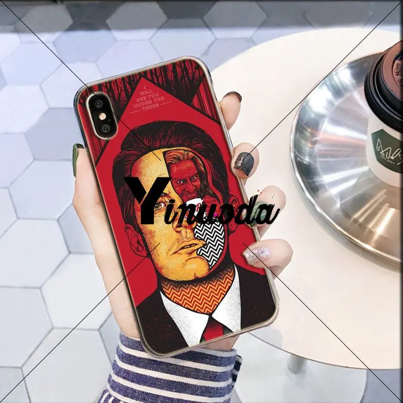 Yinuoda Welcome To Twin Peaks DIY Luxury High-end Protector Case for iPhone 6S 6plus 7 7plus 8 8Plus X Xs MAX 5 5S XR | Мобильные