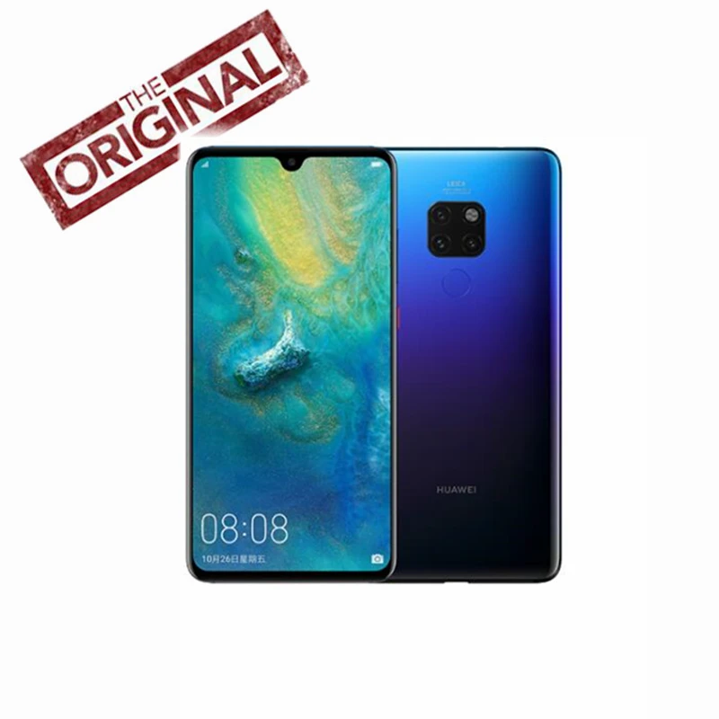 HUAWEI Mate 20 смартфон 6 53 дюймов с полным экраном 2244X1080 Kirin 980 Восьмиядерный Android 9 4000 мАч