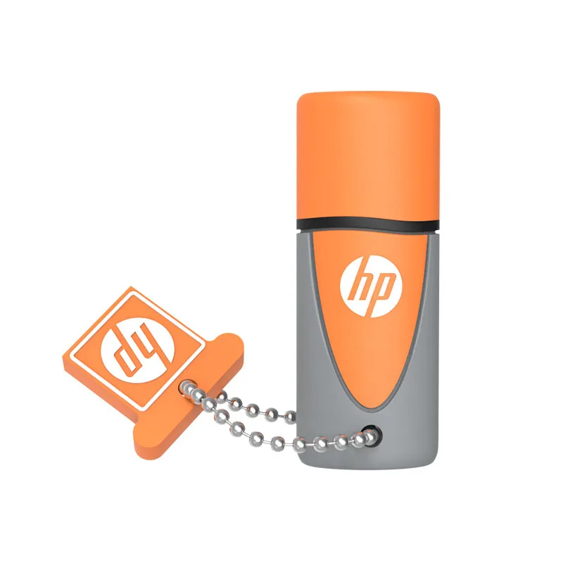 V245O Standard Силиконовый флешка 32 ГБ 16 ГБ 8 ГБ hp V245 USB силиконовый флеш-накопитель флеш-накопитель usb флеш-накопитель водостойкий противоударный пылезащитный флешки - Цвет: V245O Standard