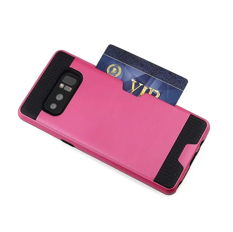 Модная матовая Тонкая Броня слот для карт гибридный 2 в 1 шт. ТПУ ударопрочный