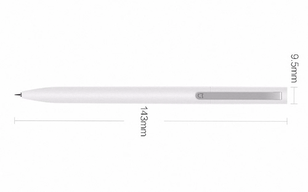 Оригинальные Xiao mi jia Sign Pens 9,5 мм авторучки PREMEC Smooth Switzerland Япония Черные чернила заправка прочные ручки для подписи mi