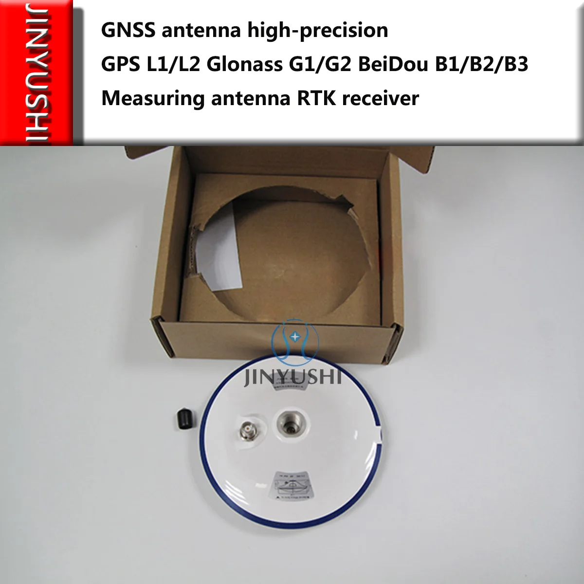 Антенна JINYUSHI для GPS L1/L2 Glonass G1/G2 BeiDou B1/B2/B3 высокоточная измерительная антенна
