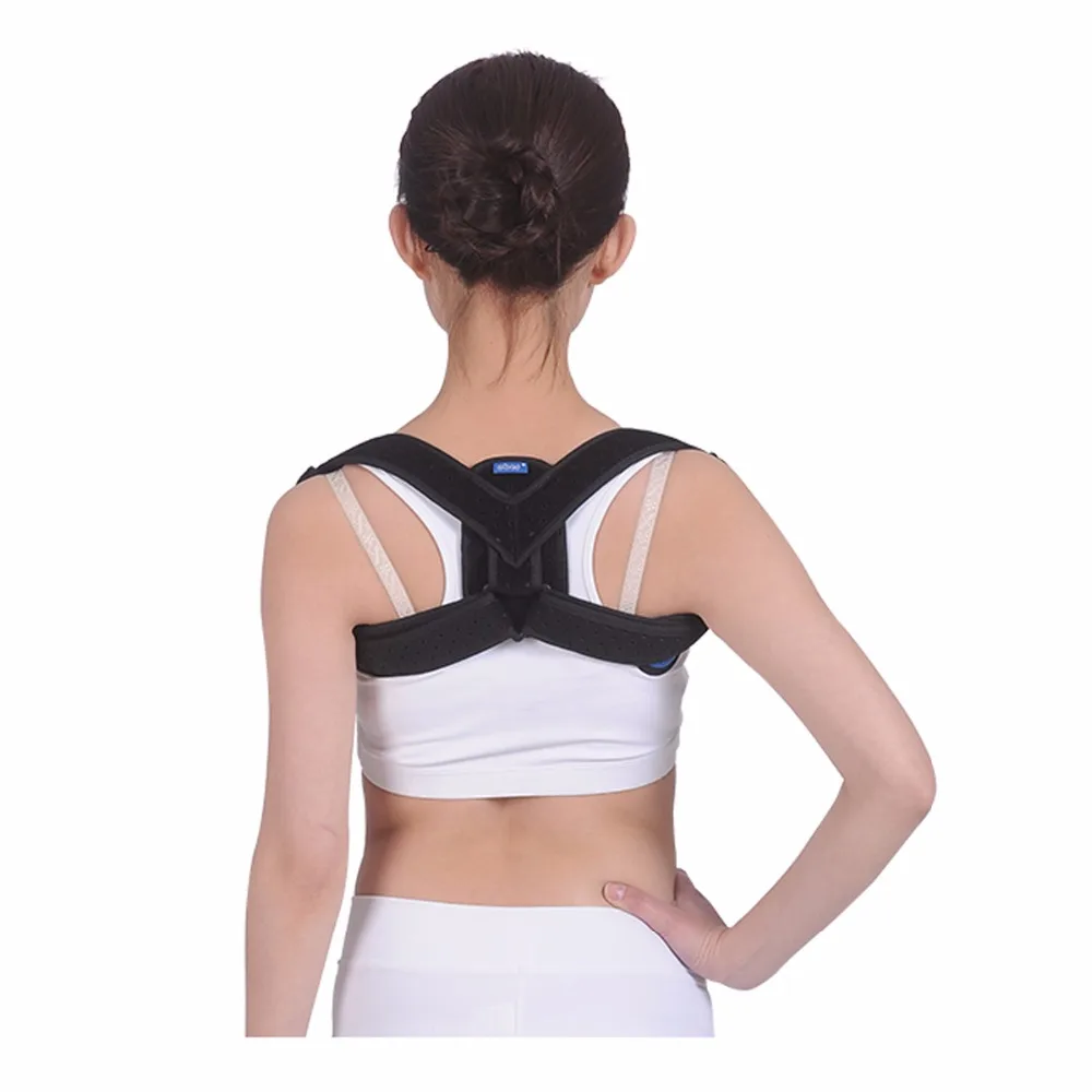 Корректор осанки до ключиц поддерживающий пояс для спины при переломе лопатки от