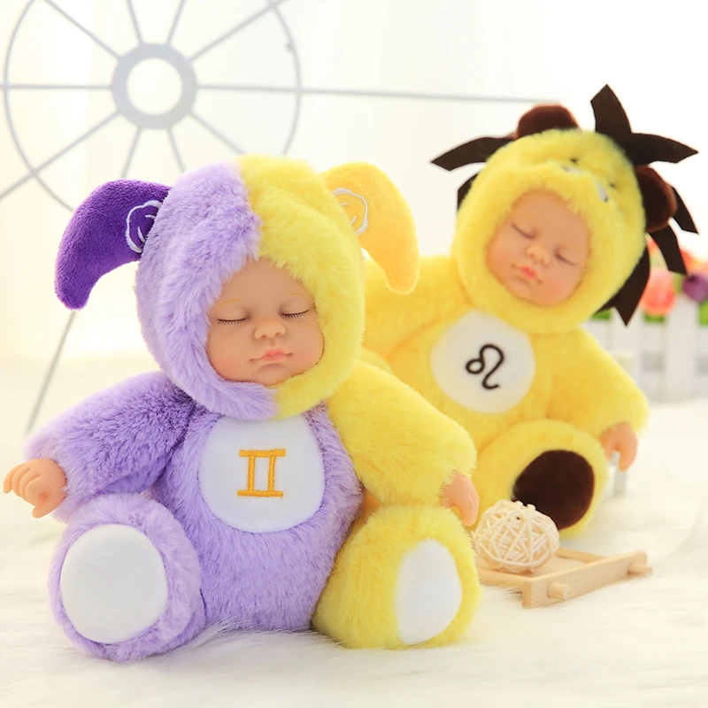 Kawaii 12 созвездий Bjd Bebe спящие куклы Мягкие плюшевые игрушки для детей