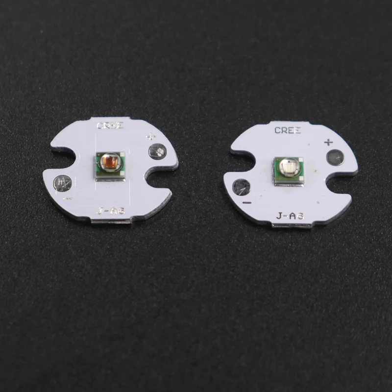 16 мм CREE XPE зеленый красный свет LED чип+ 17 мм 1-режим 3 В~ 12 В вход 900ma платы для CREE 3 Вт 5 Вт Q5 XPE XP-G2 светодиодный фонарик