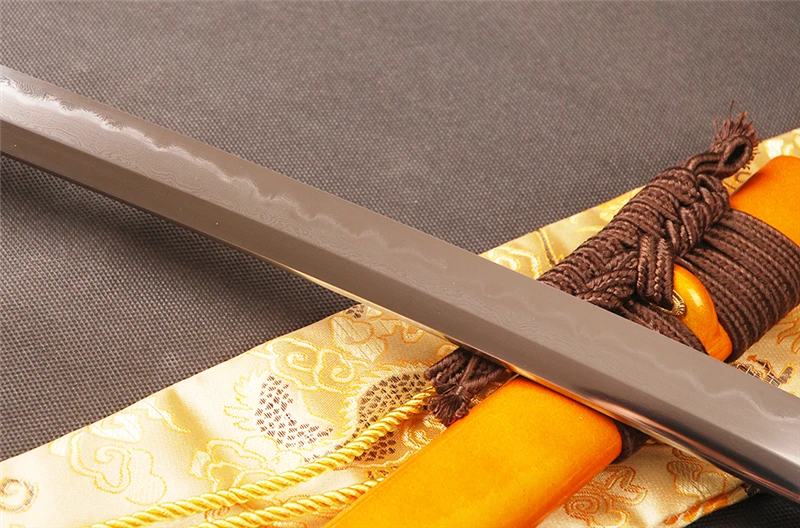 Ши Цзянь очень острый японский самурайский катана шпага сложенная стальная