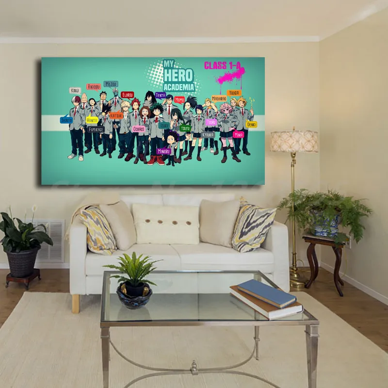 Мой герой академический класс 1 а студенческие обои Холст Плакаты печать