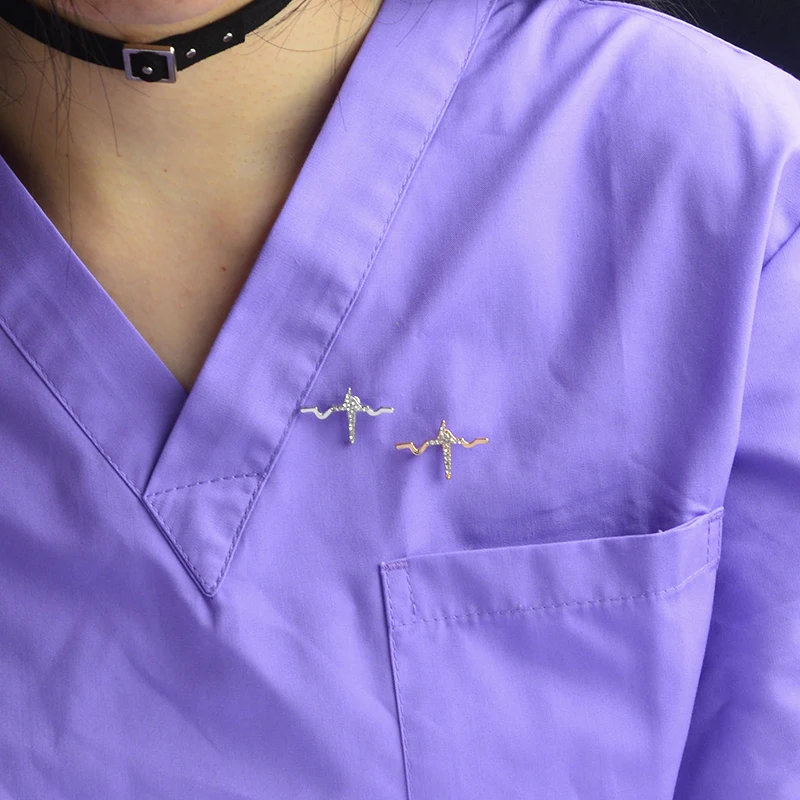 Медицинская брошь, сплав, зуб, микроскоп, ларингоскоп, скальпель, сердцебиение желудка, женские броши, булавки, Значки для доктора медсестры