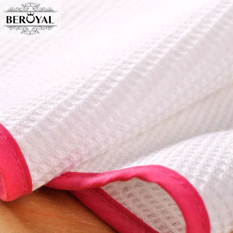 Beroyal Brand Absorbent 100% Cotton Round Kitchen Hand Towel 3pc Plaid Hanging Towels Cleaning Rag Dish Cloth Dishcloths | Дом и сад