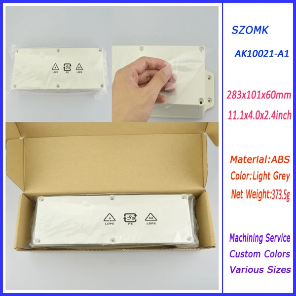 10 шт. в партии ip68 хаммондные корпуса 283*101*60 мм 11 1*4*2 4 дюйма|enclosure|enclosure ip68enclosure hammond |