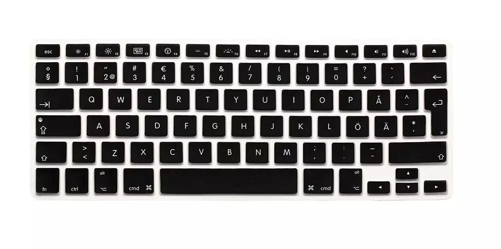 Новый силиконовый чехол для клавиатуры Macbook Air Pro Retina 13 15 17 защита Mac book EU |