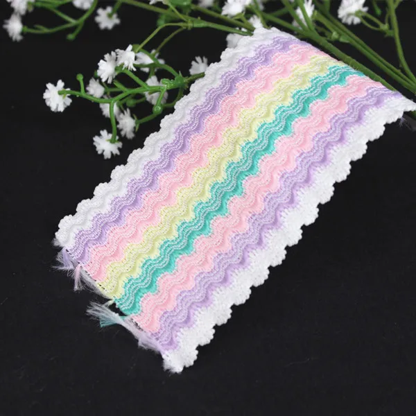 Эластичная стрейч лента 62 мм для скрапбукинга кружевная отделка украшения