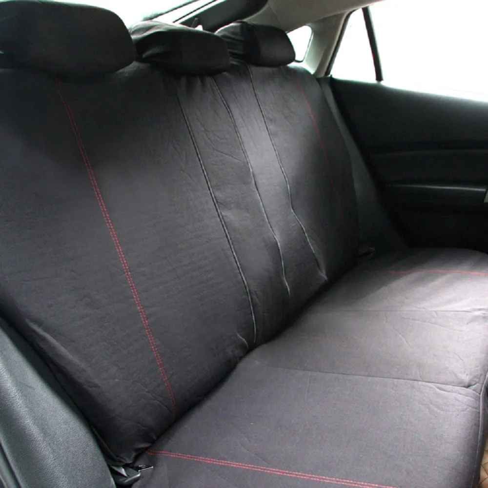 TIROL T21638b Universal Car Seat Cover Set New Black /RED 9 Pieces Covers For Crossovers SUV Sedans | Автомобили и мотоциклы