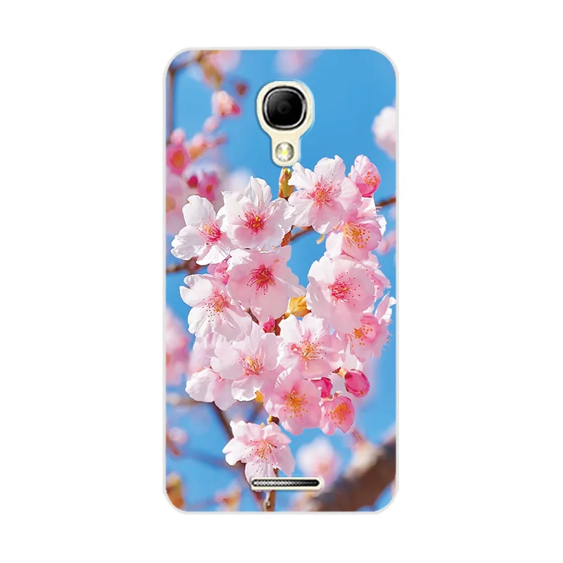 W44 Чехол для Alcatel One Touch Pixi 4 5010D, маленький чехол с маргариткой и сердечком для Alcatel Pixi4 OT 5010, чехол-бампер для задней панели телефона - Цвет: W44