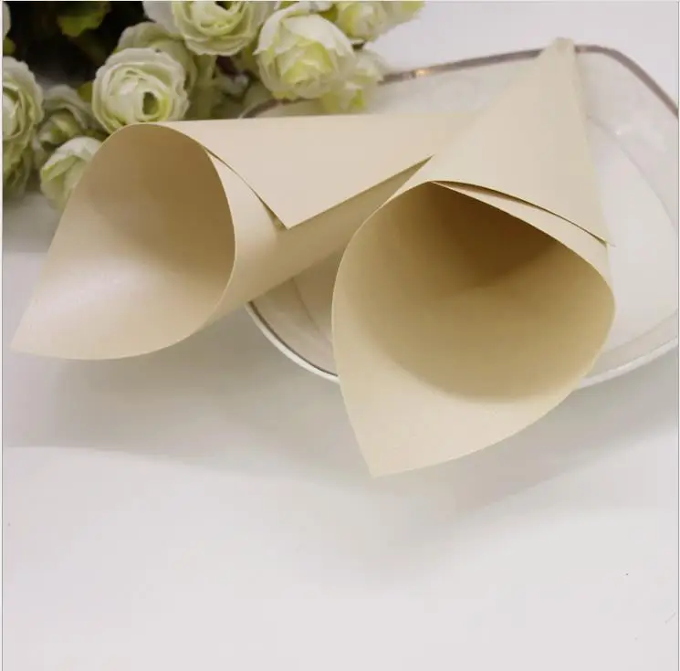50 шт. бумажные конусы для свадьбы свадебные сувениры конусные коробки конфет